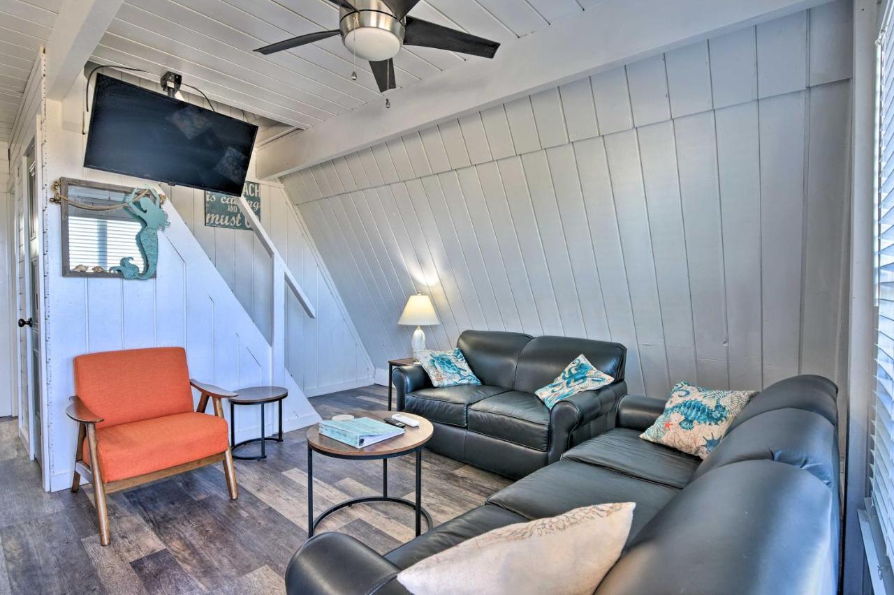 A-Frame Home With Deck - 2 Blocks To Surfside Beach! 外观 照片