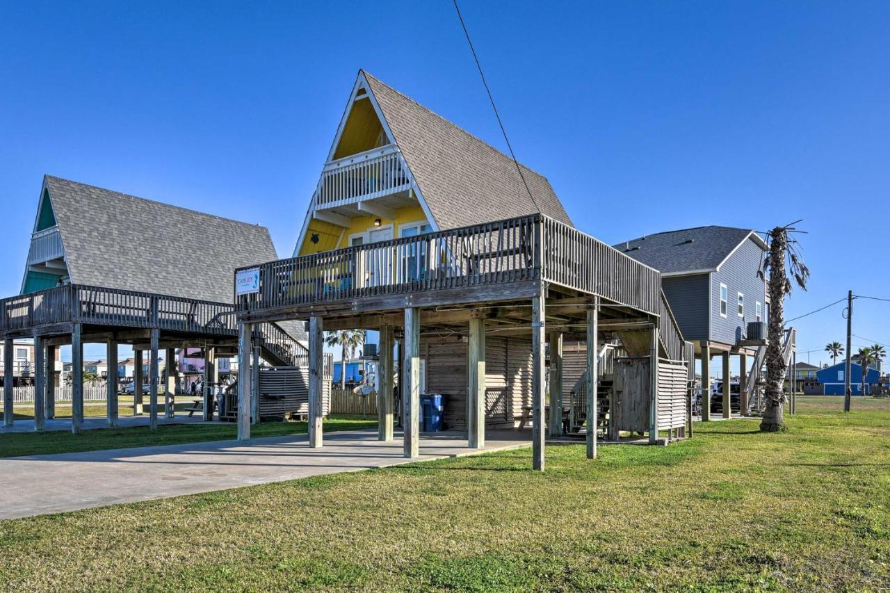 A-Frame Home With Deck - 2 Blocks To Surfside Beach! 外观 照片