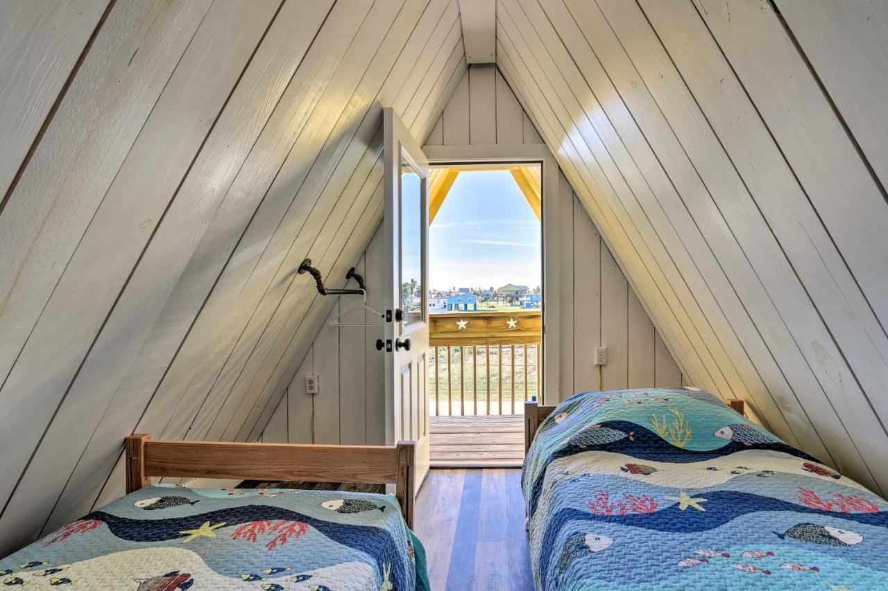 A-Frame Home With Deck - 2 Blocks To Surfside Beach! 外观 照片